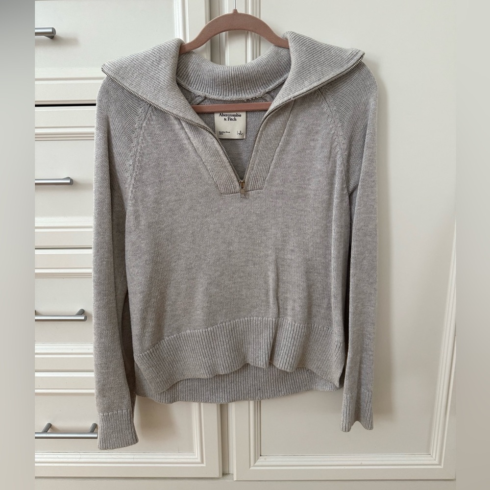 Abercrombie Knit Quarterzip